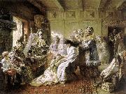 Konstantin Makovsky The Russian Bride Attire painting